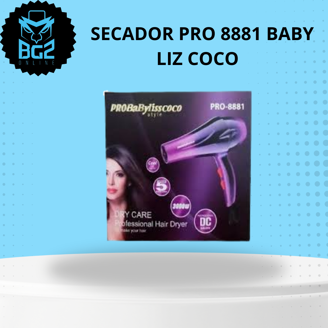 SECADOR BABY LISS COCO 8881